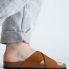 Pantolette Elisa Nubuk whisky von Grand Step Shoes