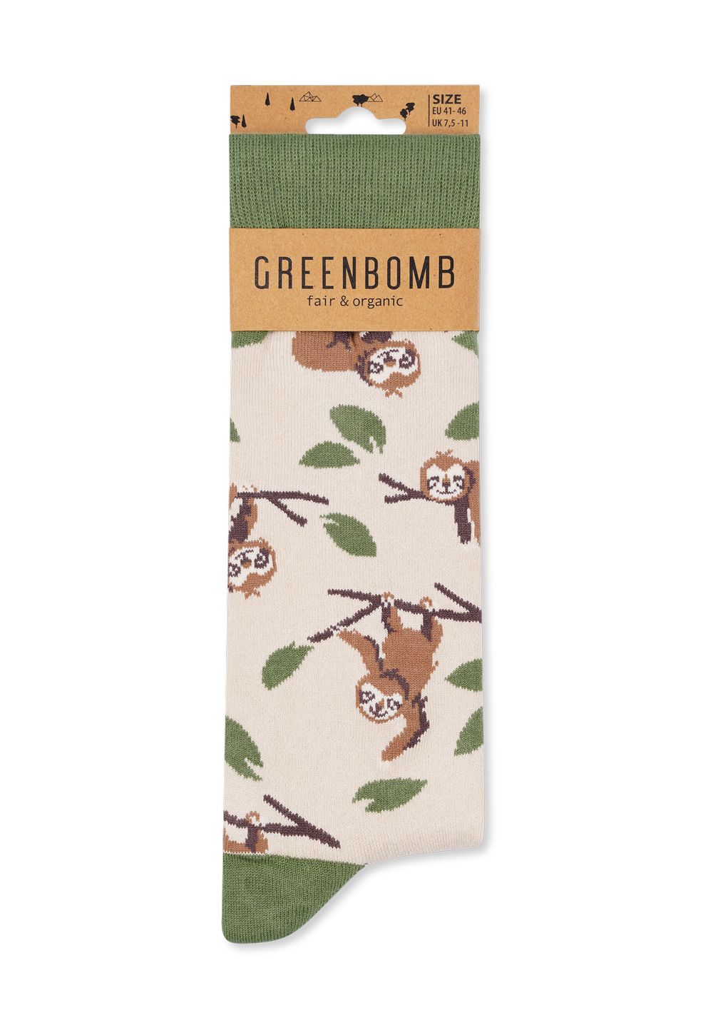 Socken Animal Sloth mix von Greenbomb