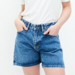 Short Demi vintage blue von Kuyichi