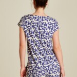 Bluse EcoVero Viskose™Luftig maze von Tranquillo