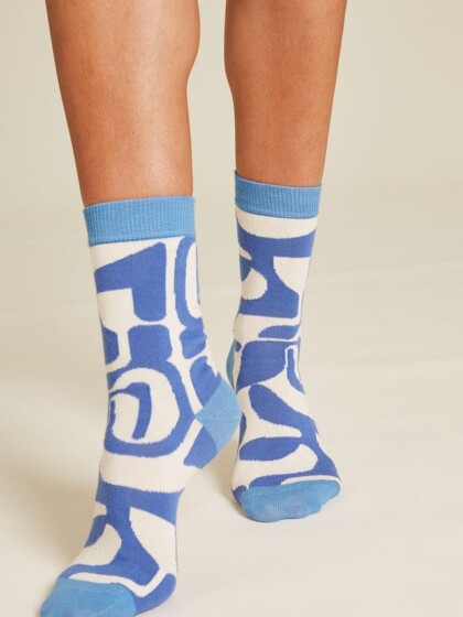 Socken Maze marina von Tranquillo