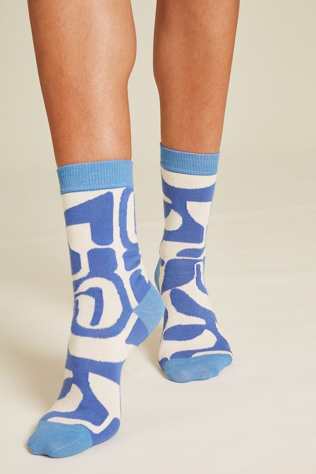 Socken Maze marina von Tranquillo