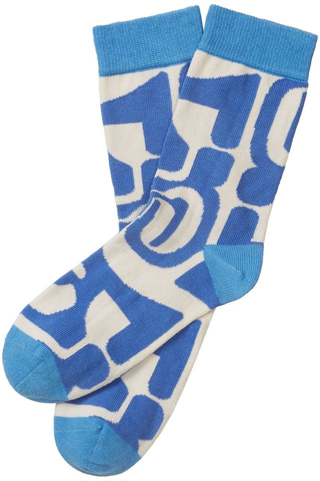 Socken Maze marina von Tranquillo