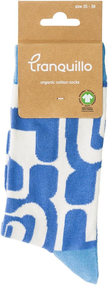 Socken Maze marina von Tranquillo