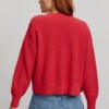 Cardigan Moringa mars red von recolution