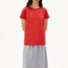 T-Shirt Idaara coral blush von Armedangels
