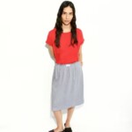 T-Shirt Idaara coral blush von Armedangels