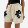 Shorts Geranio Marygold ecru von Thinking MU