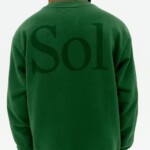 Sweatshirt Leon Sol Type Dill green von Thinking MU