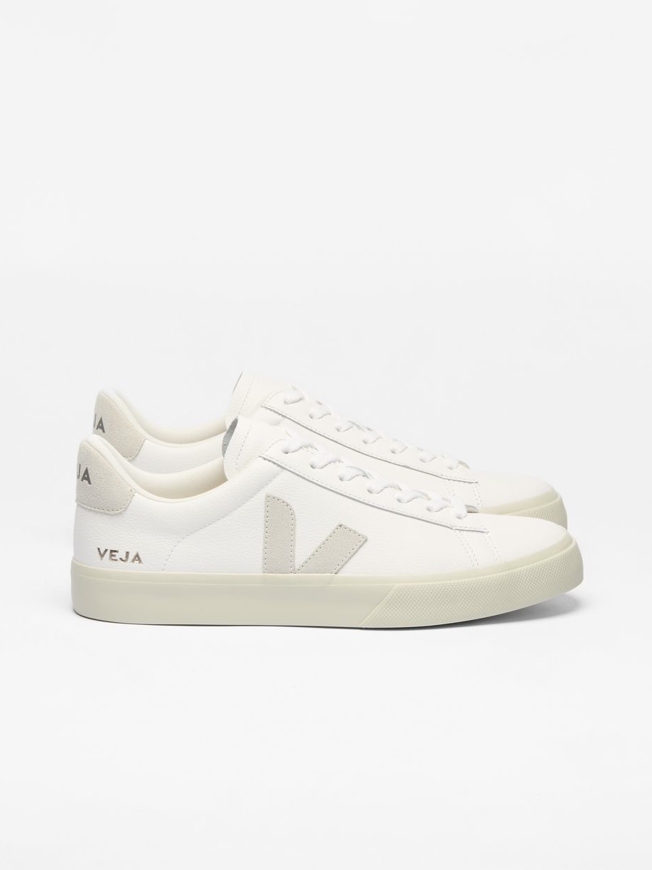 Sneaker Campo extra-white_natural-suede von VEJA