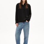 Bluse Larisaana Longsleeve black von Armedangels