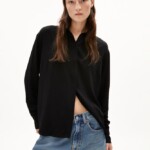 Bluse Larisaana Longsleeve black von Armedangels