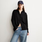 Bluse Larisaana Longsleeve black von Armedangels