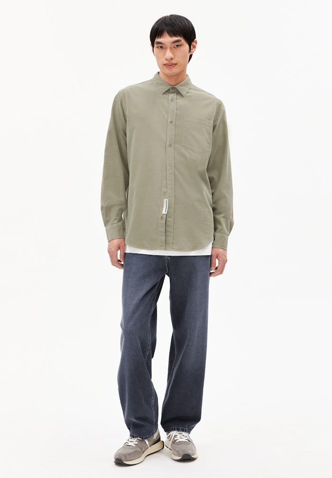 Hemd Saamy light sage von Armedangels