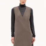 Kleid Pinaafo Corduroy walnut cream von Armedangels