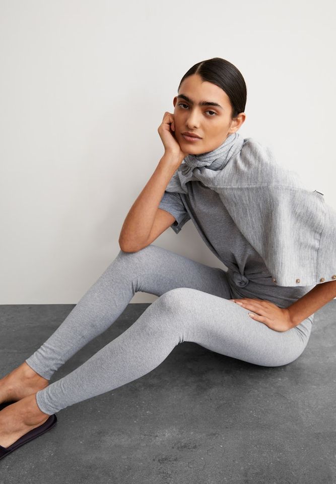 Leggings Faribaa silver melange von Armedangels