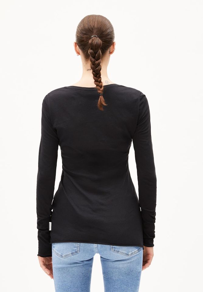 Longsleeve Einiaara Soft black von Armedangels