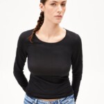 Longsleeve Einiaara Soft black von Armedangels