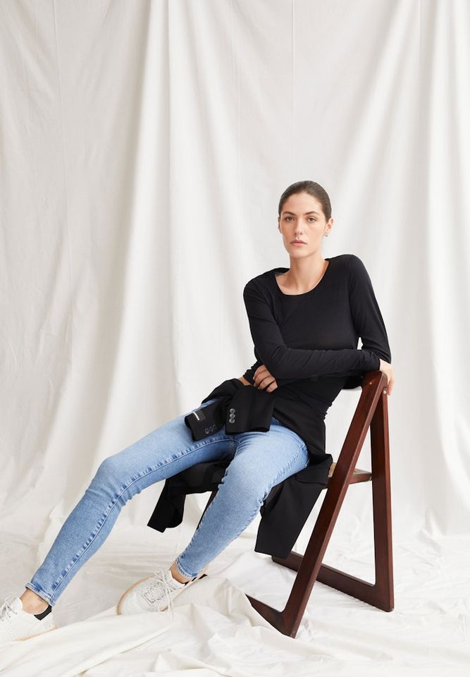 Longsleeve Einiaara Soft black von Armedangels