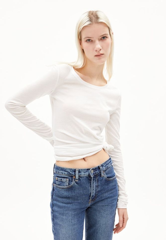 Longsleeve Einiaara Soft off white von Armedangels
