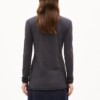 Longsleeve Grazilianaa Soft dark steel von Armedangels