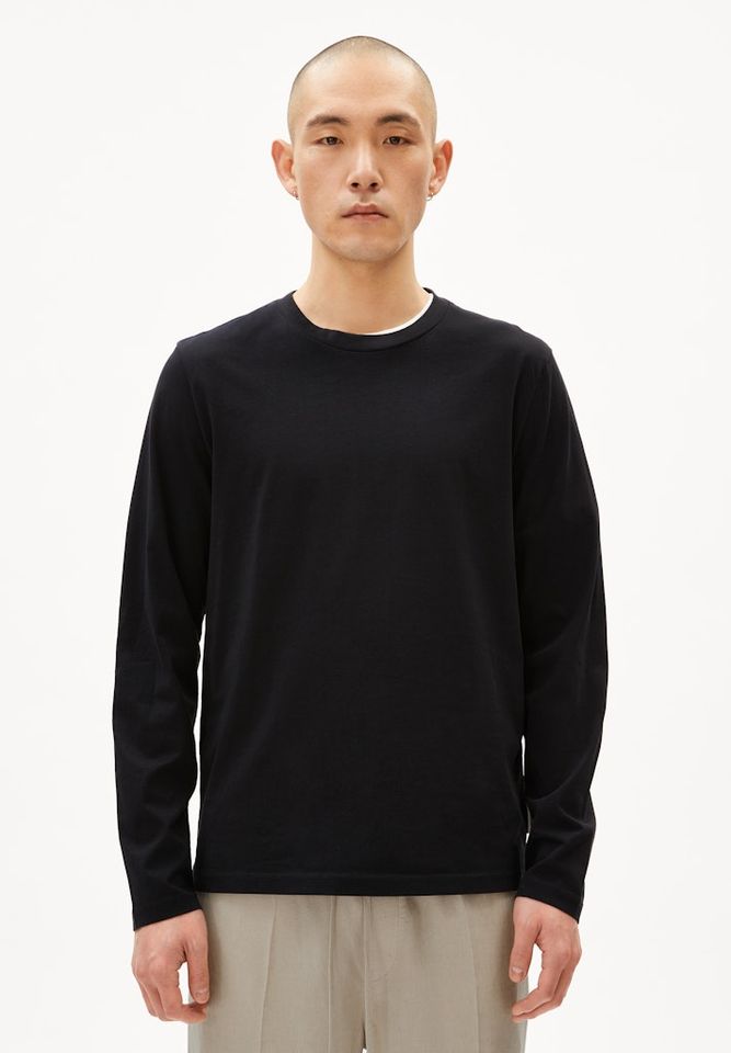 Longsleeve Jaames black von Armedangels