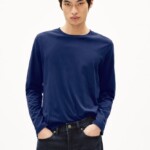 Longsleeve Jaames blue noon von Armedangels