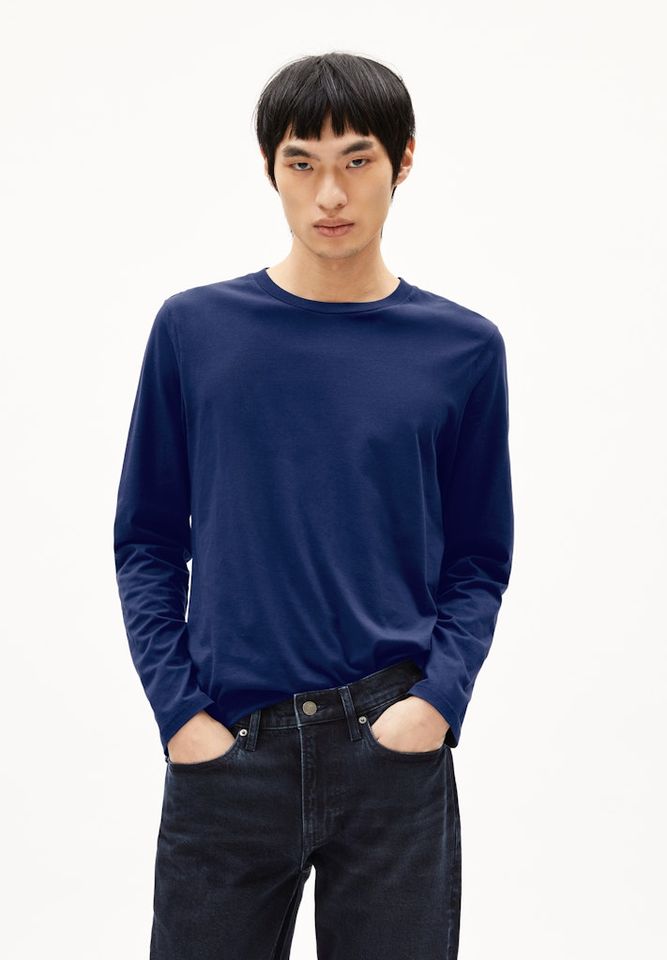 Longsleeve Jaames blue noon von Armedangels