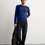 Longsleeve Jaames blue noon von Armedangels