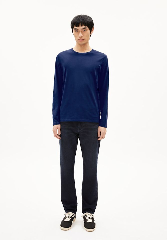 Longsleeve Jaames blue noon von Armedangels