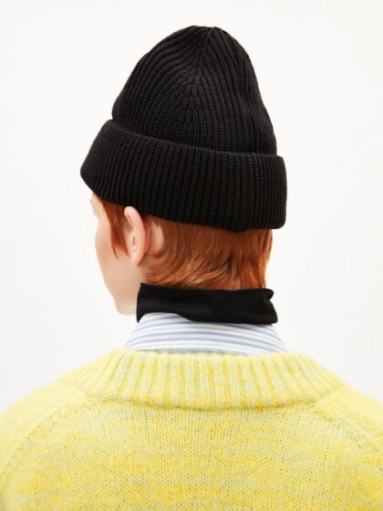 Mütze Nildaao Wool black von Armedangels