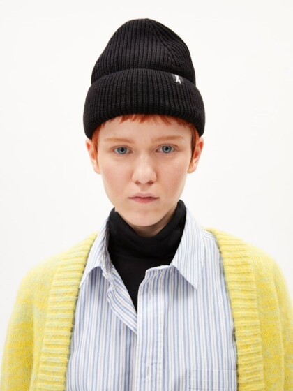 Mütze Nildaao Wool black von Armedangels