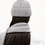 Mütze Nildaao Wool light grey melange von Armedangels