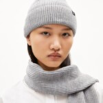 Mütze Nildaao Wool light grey melange von Armedangels