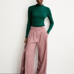 Rippstrick Alaania emerald green von Armedangels