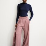 Rippstrick Alaania tinted navy von Armedangels
