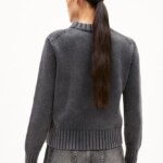 Strickpullover Amaliaas Gmt Dye black von Armedangels