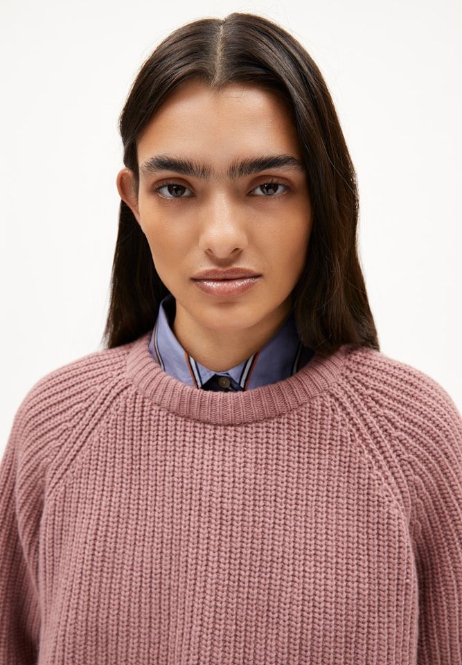 Strickpullover Kaagi light berry von Armedangels