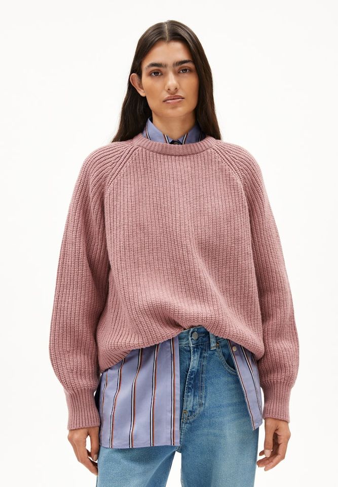 Strickpullover Kaagi light berry von Armedangels