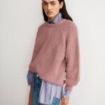 Strickpullover Kaagi light berry von Armedangels