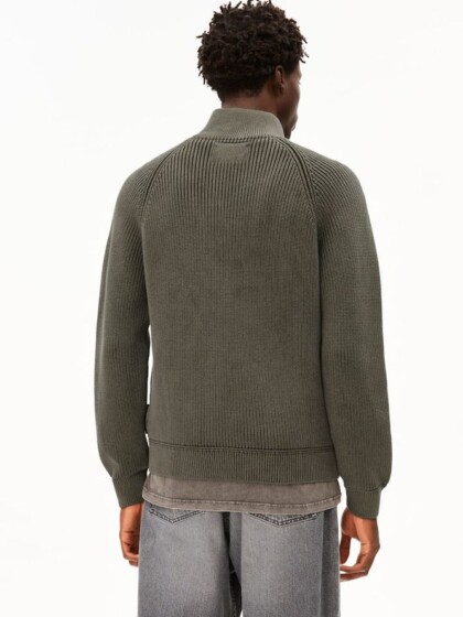 Strickpullover Kaalves Gmt Dye forest pine von Armedangels