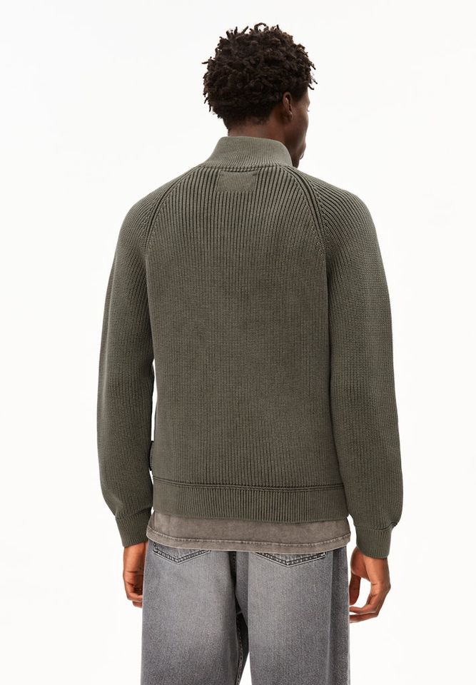 Strickpullover Kaalves Gmt Dye forest pine von Armedangels