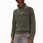 Strickpullover Kaalves Gmt Dye forest pine von Armedangels