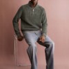 Strickpullover Kaalves Gmt Dye forest pine von Armedangels