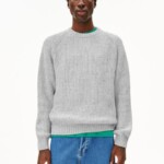 Strickpullover Kiaano Tweed oatmilk-black tweed von Armedangels