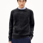 Strickpullover Vaanjo Gmt Dye black von Armedangels