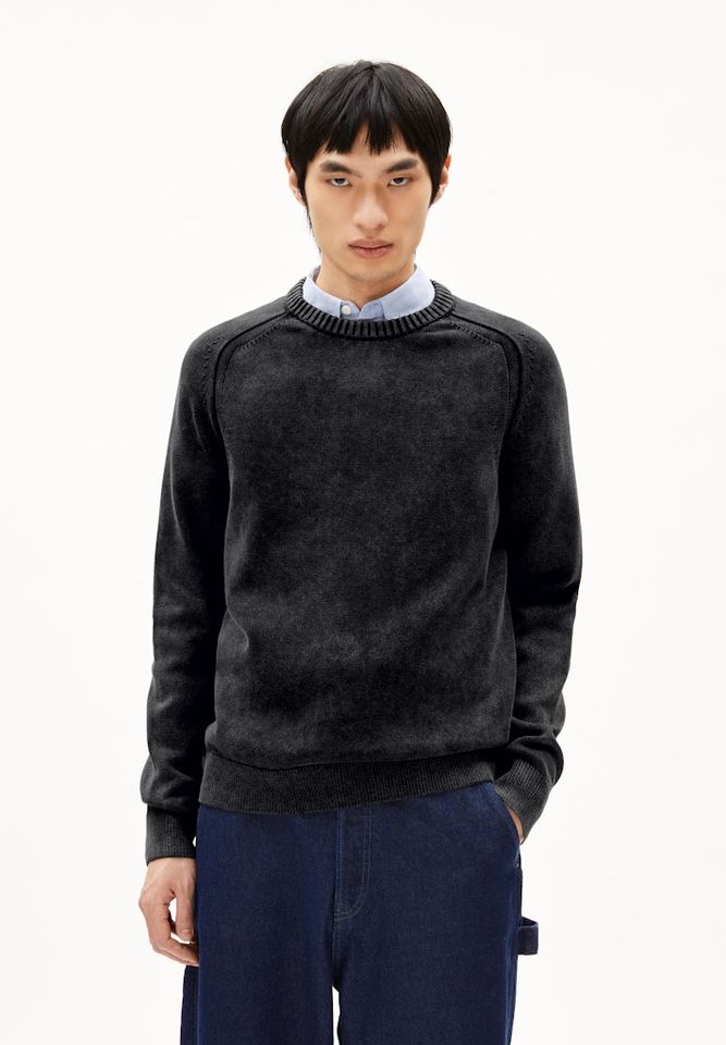 Strickpullover Vaanjo Gmt Dye black von Armedangels