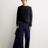 Strickpullover Vaanjo Gmt Dye black von Armedangels