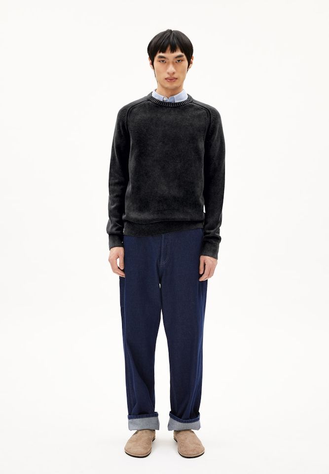 Strickpullover Vaanjo Gmt Dye black von Armedangels
