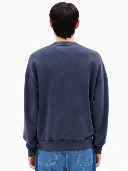 Sweatshirt Iconic Å Emaal Gmt Dye blue noon washed von Armedangels